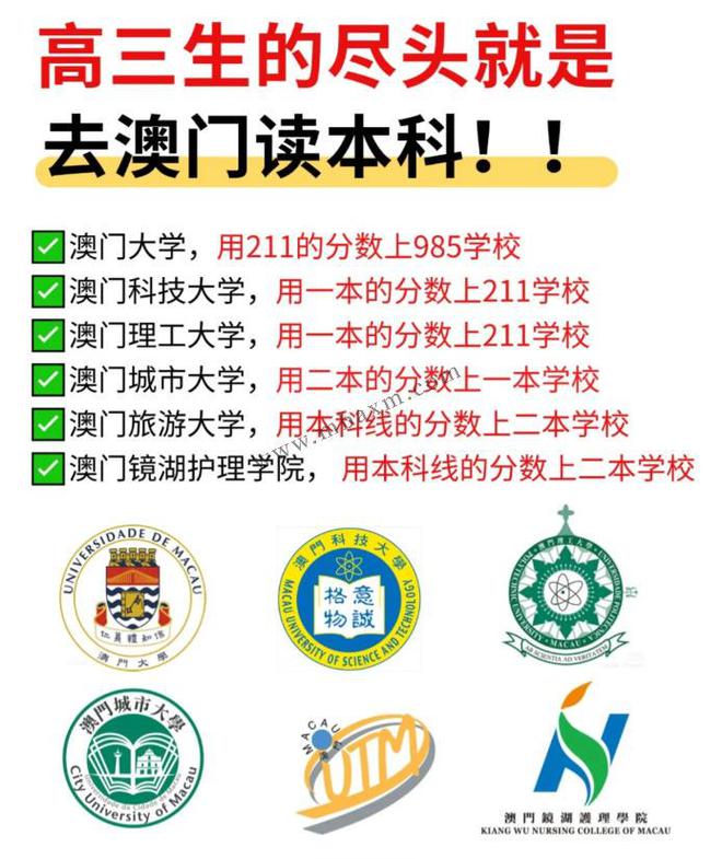 内地生去澳门读本科有哪些大学可申请？热门优势专业学费多少钱？