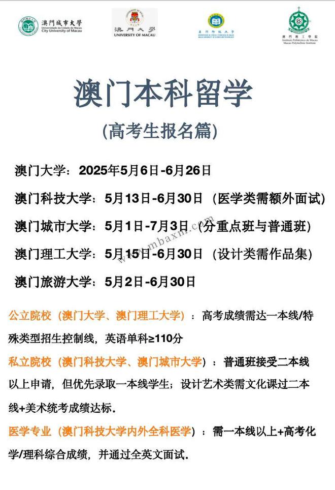 内地生去澳门读本科有哪些大学可申请？热门优势专业学费多少钱？(图5)