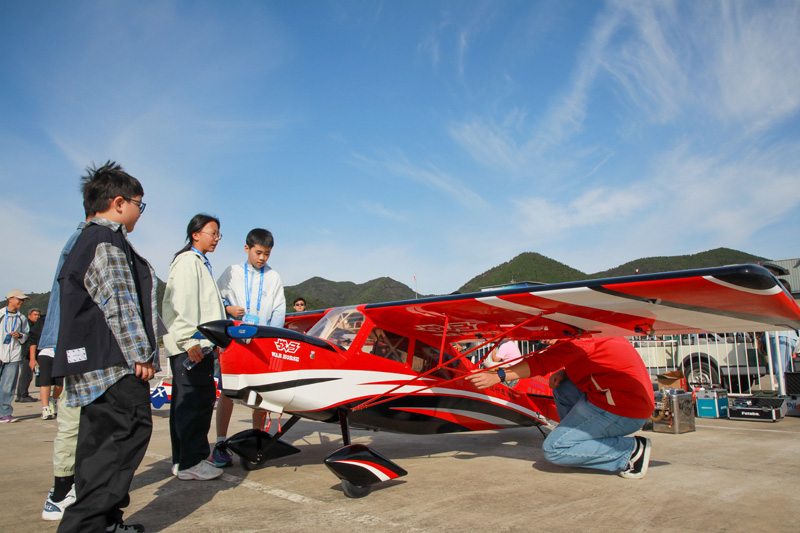 2025年全国青少年航空航天模型锦标赛在密云开幕