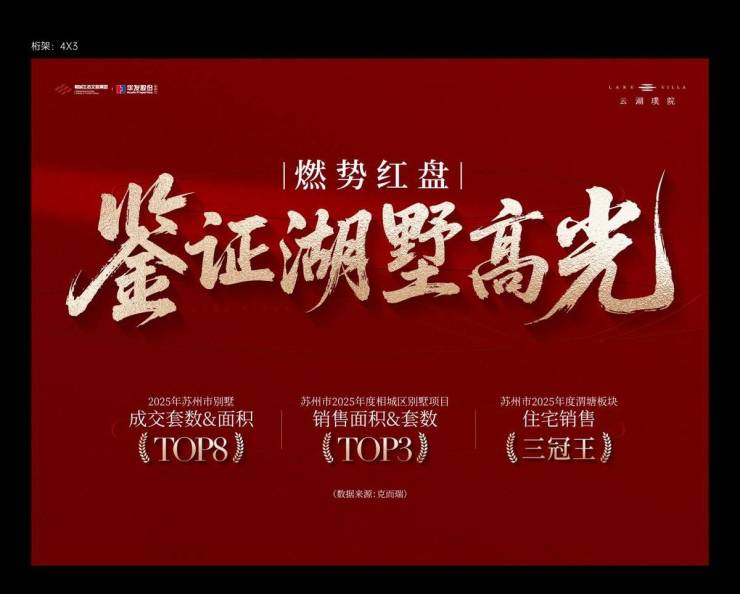 逆势封神!云湖璞院全年热销成就苏州墅居价值标杆!